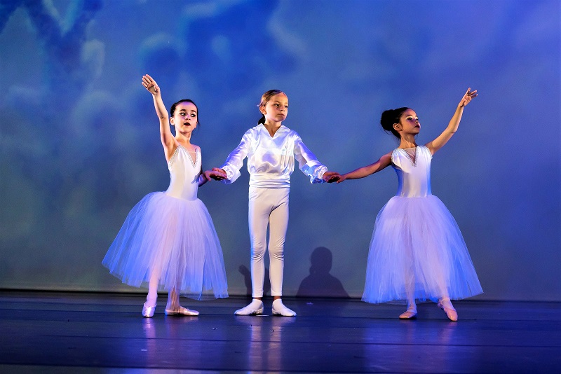 BALLET ACADEMY LUZERN: Classical Ballet Kids group on stage